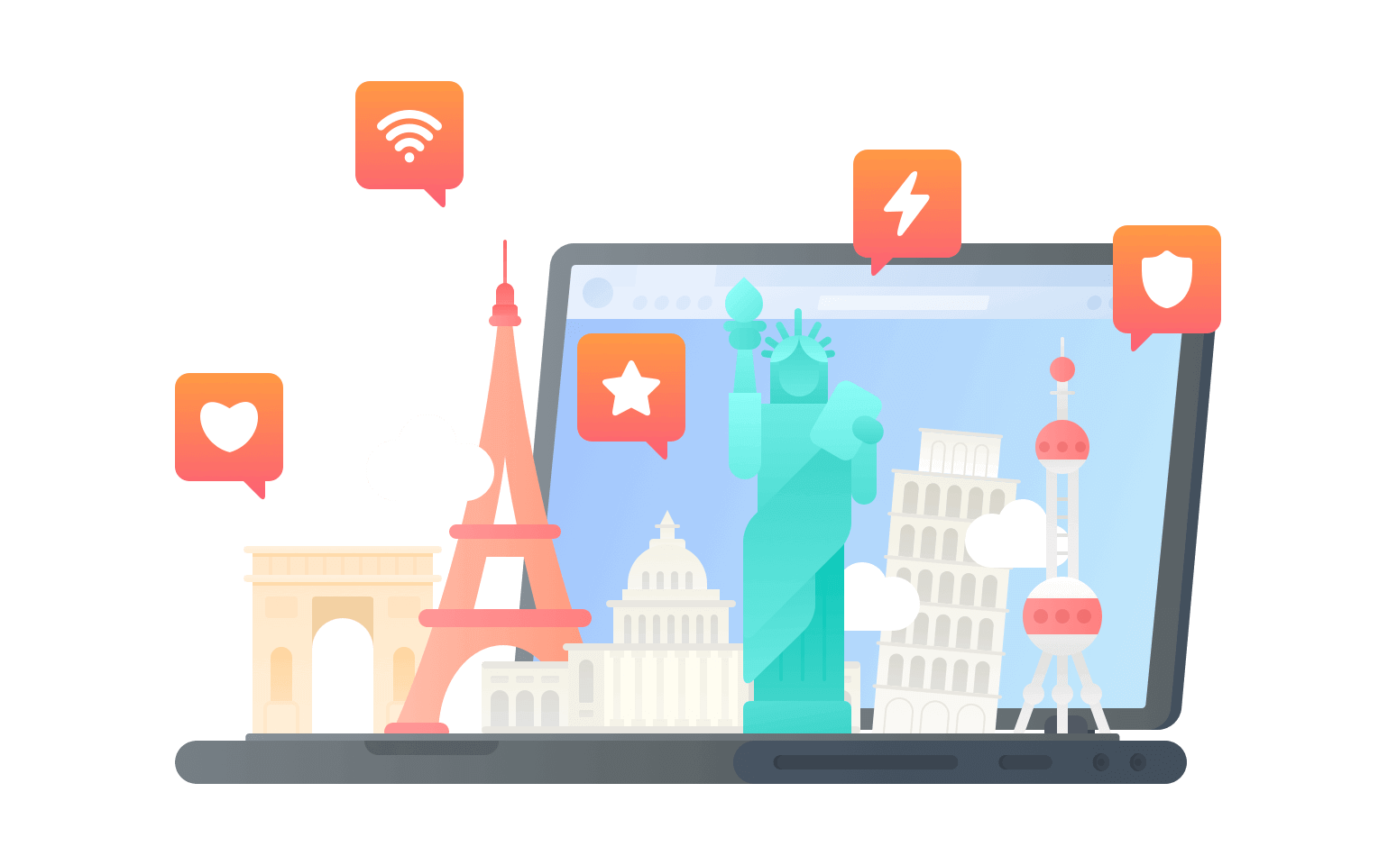 在蒙塞拉特山连接到中国的加速器 - 返华VPN